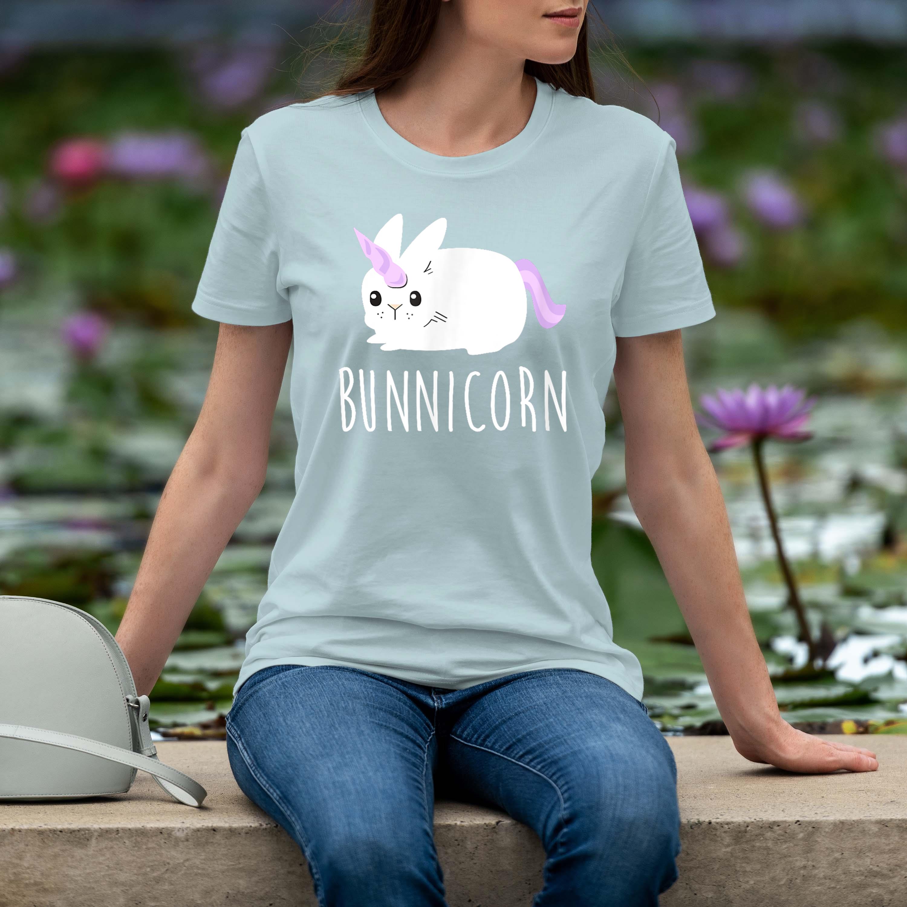 Bunnicorn Shirt Funny Cute Bunny Unicorn Magic Easter Gift Shirt 